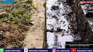 Gotong Royong Kebersihan Lingkungan  Taman Hatinya Pkk Kelurahan Sidomulyo