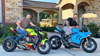 First Ride on Our $100k Lamborghini Panigale!!!