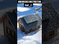 Mini Bridge Construction #miniature #construction #bridge #asmrvideo
