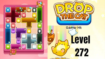 Drop The Cat Level 272 very hard level Walkthrough Solution 
