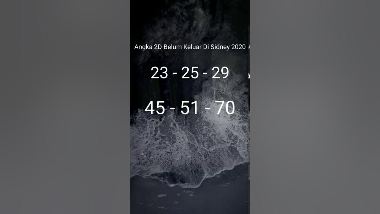 Data Pengeluaran Sydney Terbaru 2021 Data Sdy pools hari ini YouTube