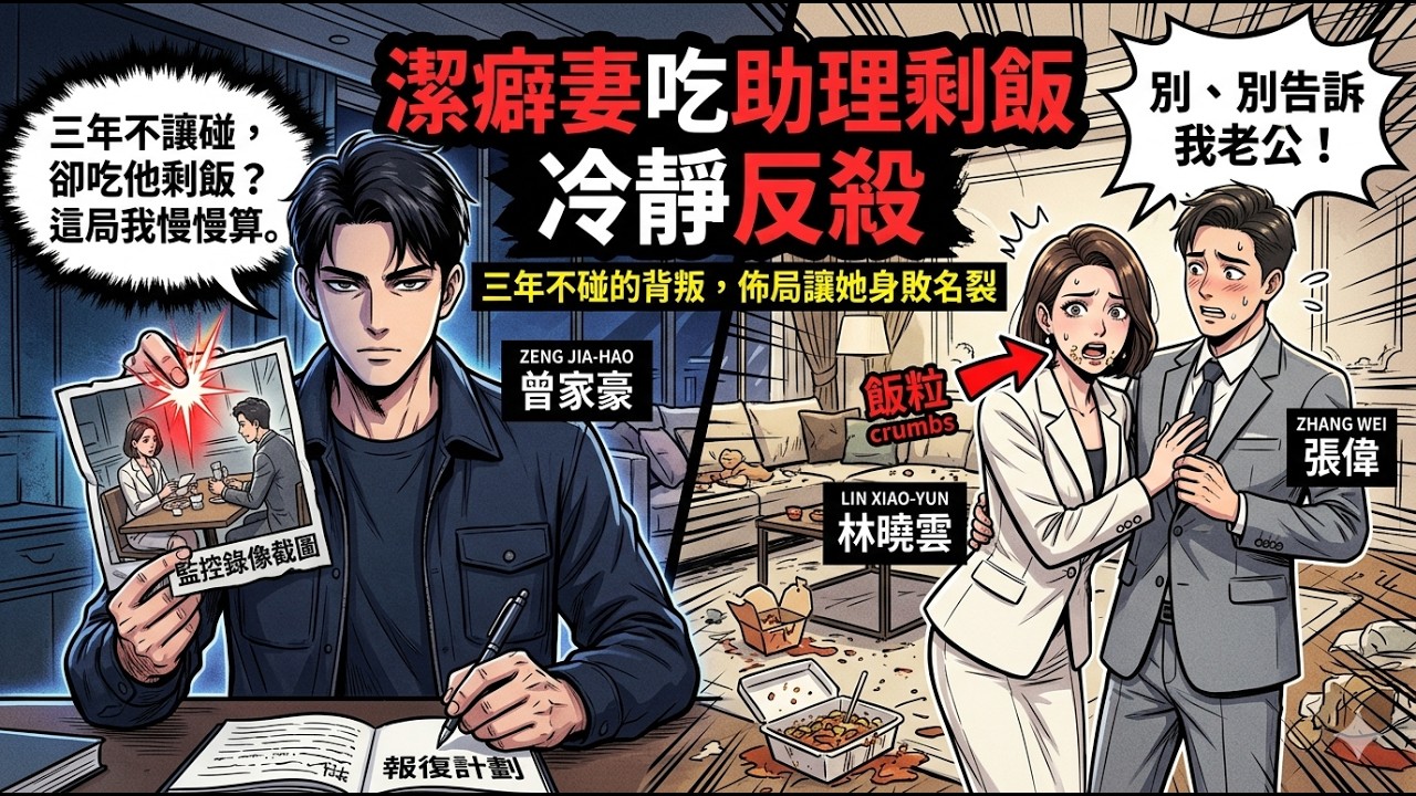 潔癖妻子的秘密：助理吃剩飯引爆婚姻危機