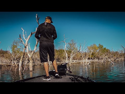 Video: Bass Fishing bij Choke Canyon Reservoir