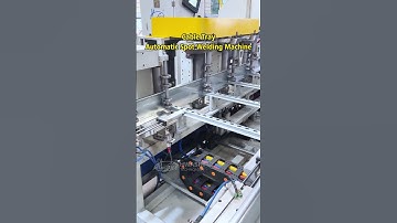 Cable Tray Automatic Spot Welding Machine #spotweldingmachine #cabletray #welder #spotwelder