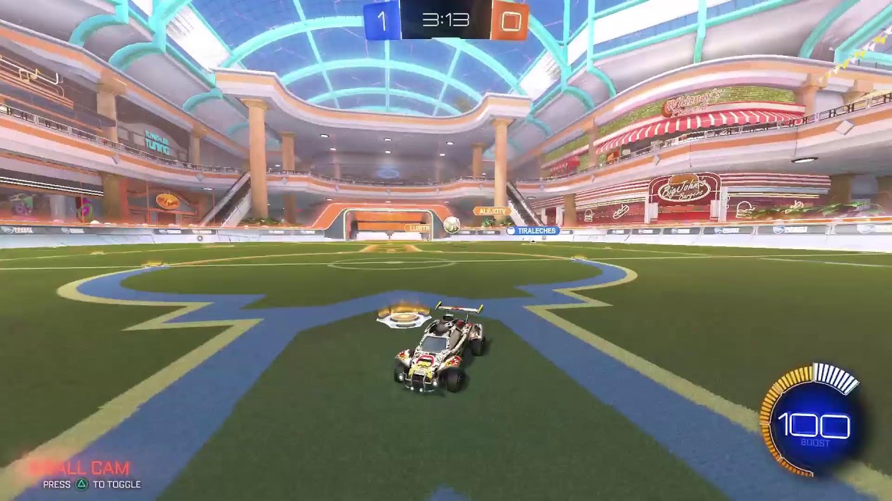 Rocket League practicing