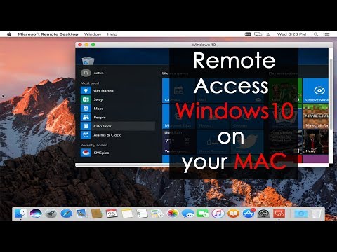 Comment accéder à distance Windows 10 sur votre MAC