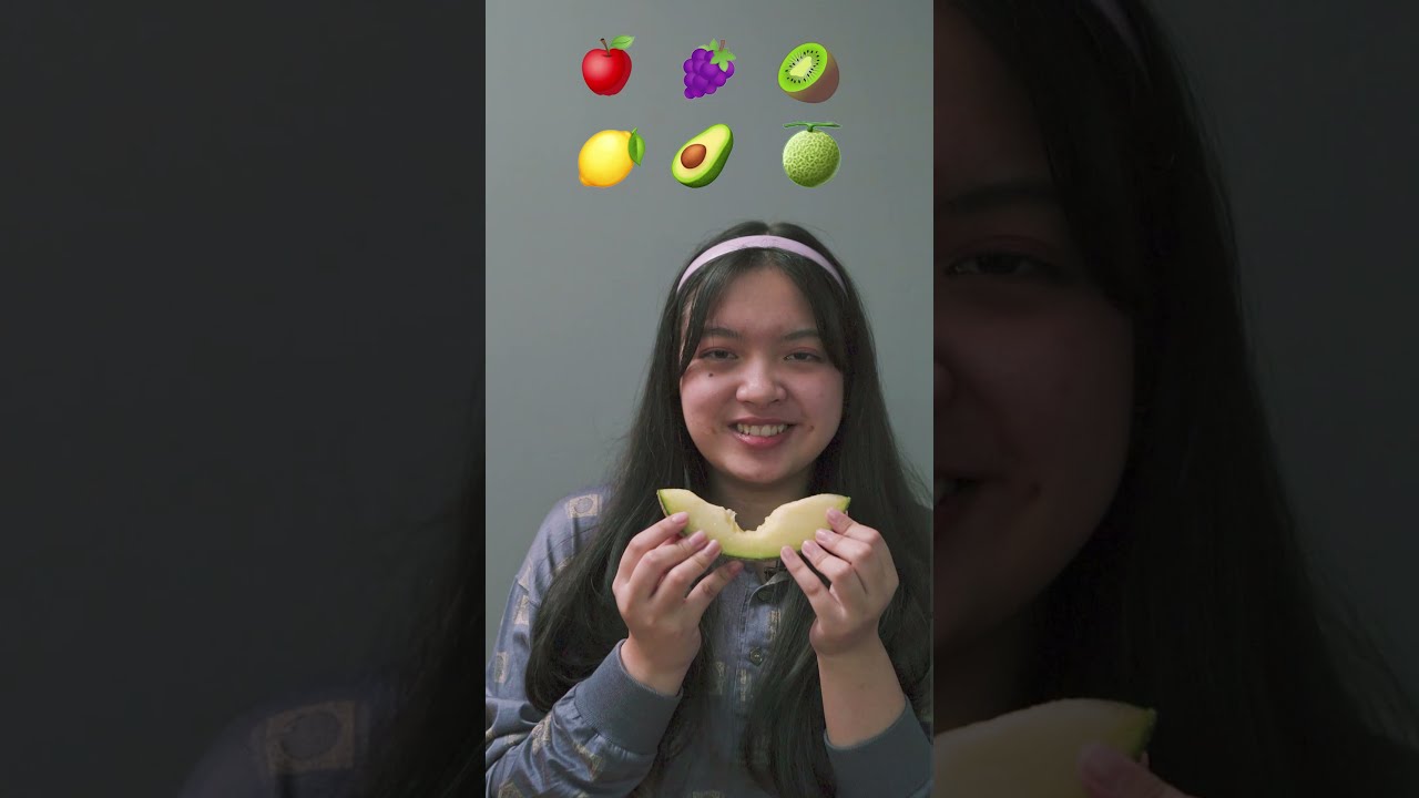 Food Emoji Challenge (Ep 2) 🍎 🍇🥝 🍋🥑🍈