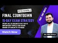 The Final Countdown: Ace Your CFA Exam with Smart Strategies
