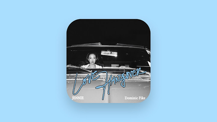 JENNIE & Dominic Fike - Love Hangover (Clean)