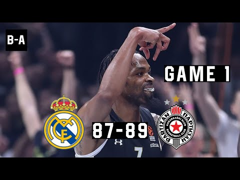 Real Madrid - Partizan Belgrade 87-89 | Full Highlights | Euroleague Playoffs Game 1 | 25.04.2023