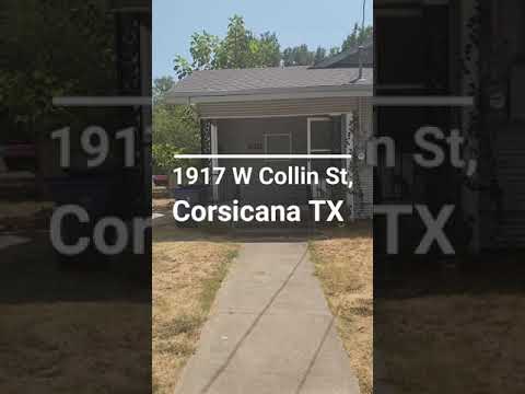 FOR RENT | 1917 W COLLIN VIDEO TOUR | CORSICANA TX