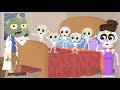 5 Esqueletos Saltando en la Cama - Canciones Infantiles de Halloween - Canción de Día de los Muertos