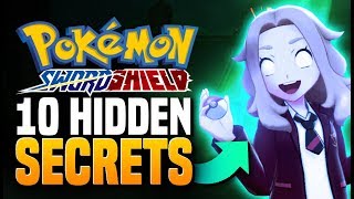 10 Hidden SECRETS/ EASTER EGGS In Pokemon Sword And Pokemon Shield ⚔