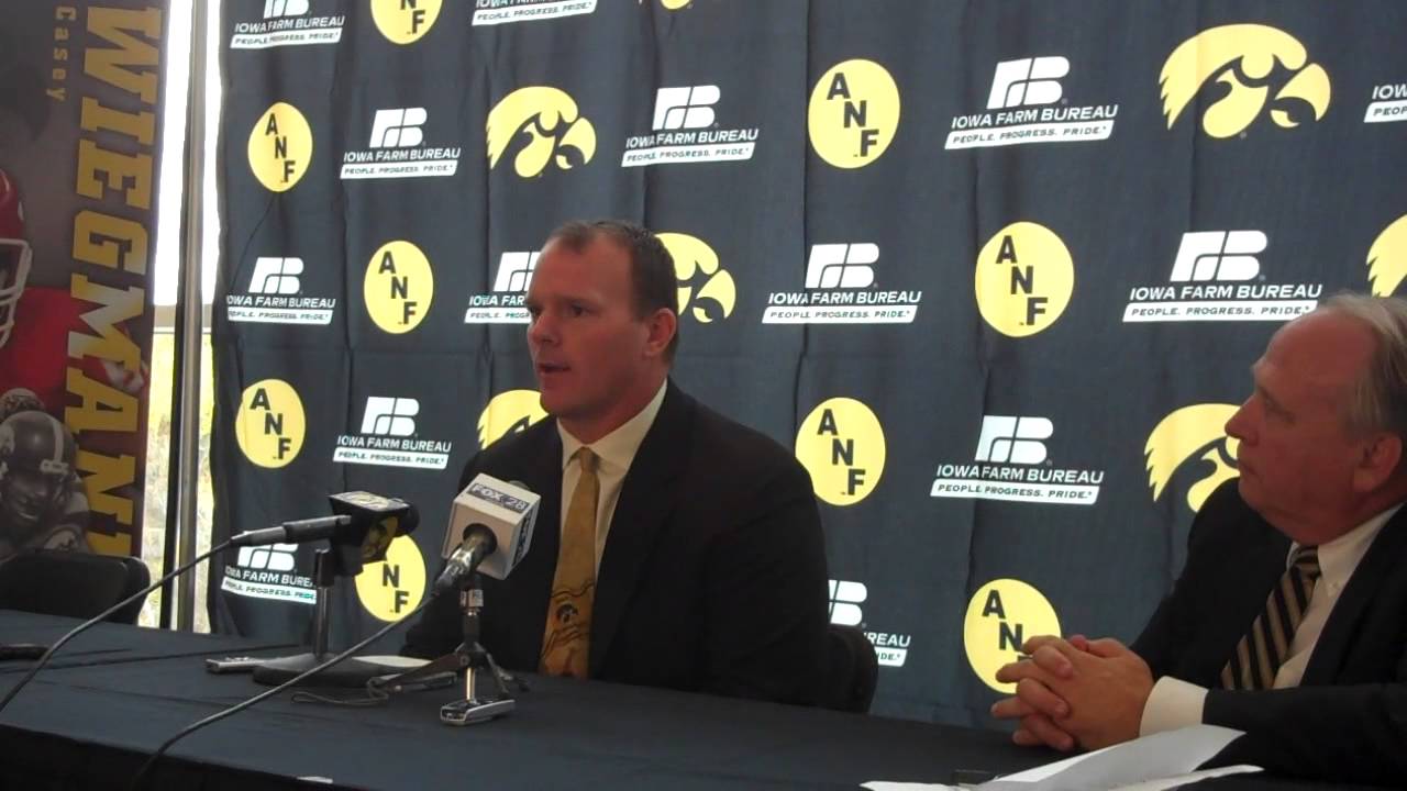 Casey Wiegmann ANF Press Conference (Part 1 of 5), 10-19-12