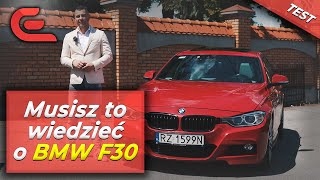 Wszystko co powinieneś wiedzieć o BMW Seria 3 F30