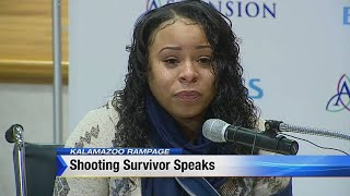 Kalamazoo shooting survivor speaks