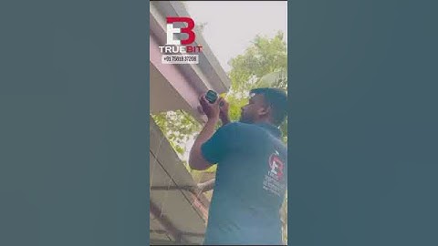 CCTV camera installation #cctv #malayalam#truebit  #technology #shorts #professional