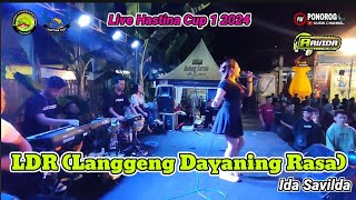 LDR (Langgeng Dayaning Rasa) | IDA SAVILDA | ARVIDA | SURYA AUDIO |  LIVE FINAL HASTINA CUP 1 2024