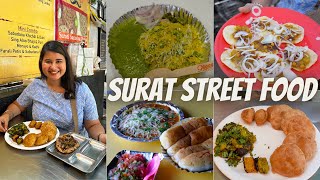 Best SURAT Street Food | Locho, Eggs, Undhiyu, Aloo puri & More | 4K