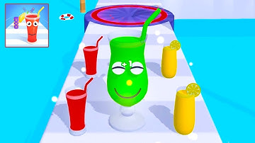 Juice Run Gameplay Walkthrough All Levels iOS,Android Mobile Game Noob & Pro #shorts