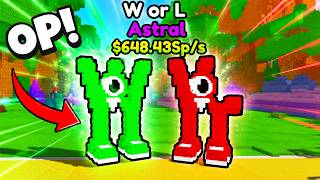 going NOOB to PRO with OP SECRET in Roblox Push a Lucky Block
