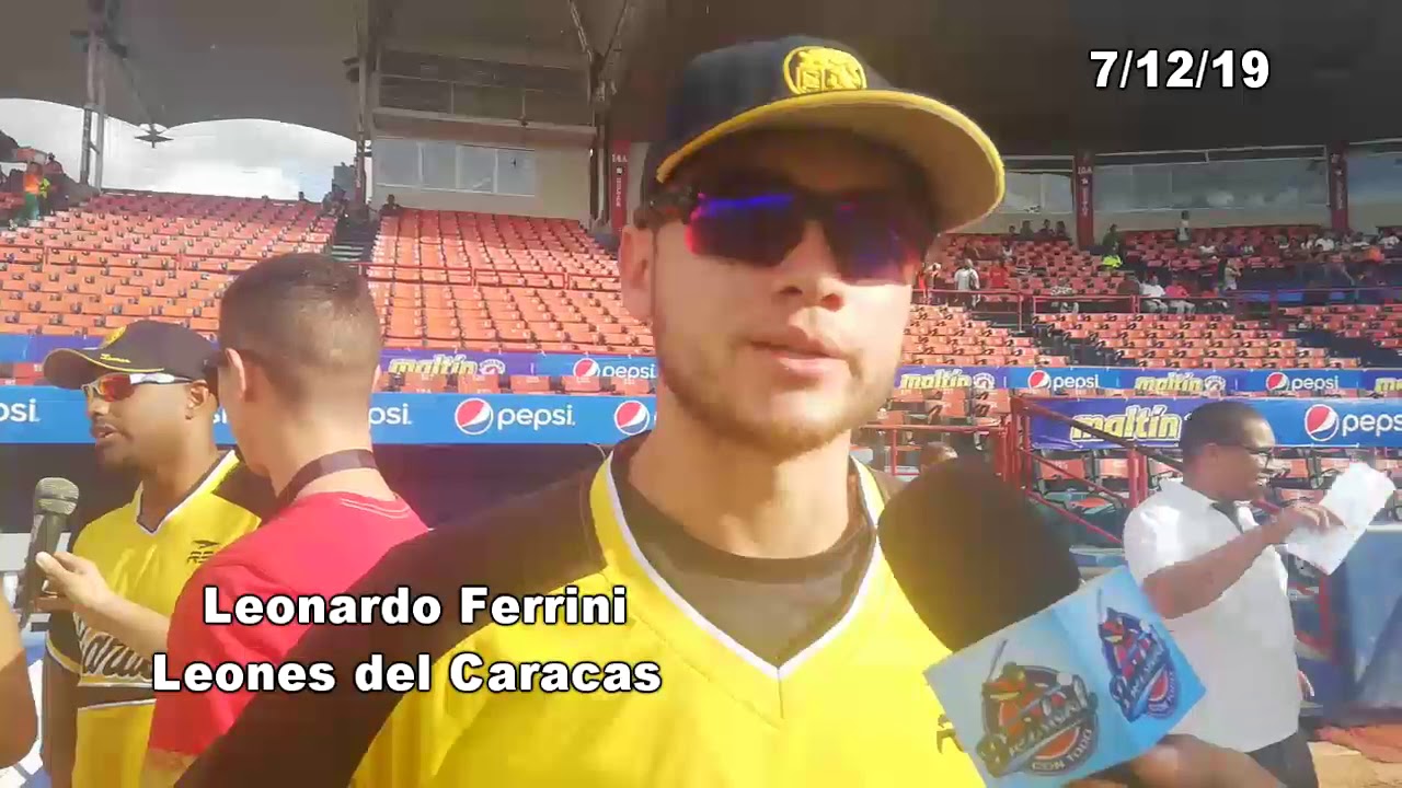 Entrevista A Leonardo Ferrini De Los Leones Del Caracas YouTube