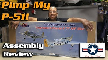 Seagull Models/Legend Hobby P-51 Custom Olive Grey version Build Review | HobbyView