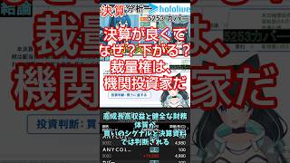 機関売り圧力からの反発チャンス|Cover Corp.(5253) 決算×需給戦略 #投資 #VTuber #投資系VTuber