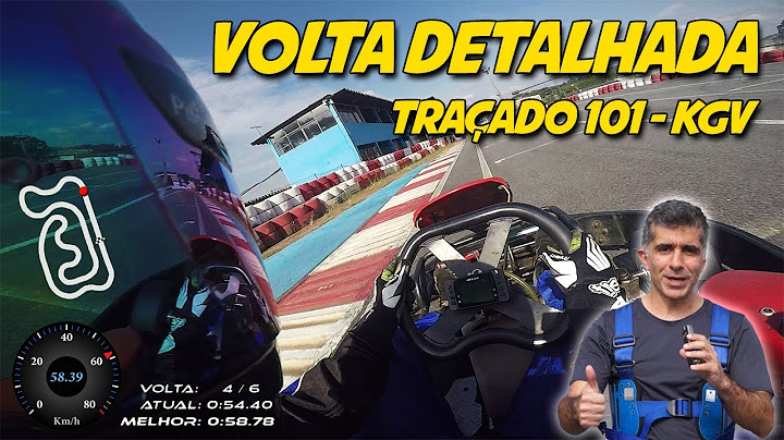 Traçado 101 Granja Viana - volta detalhada de kart!