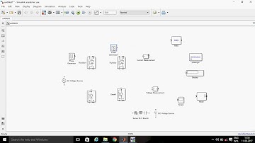 SIMULINK MODEL FOR SINGLE PHASE SEMICONVERTER