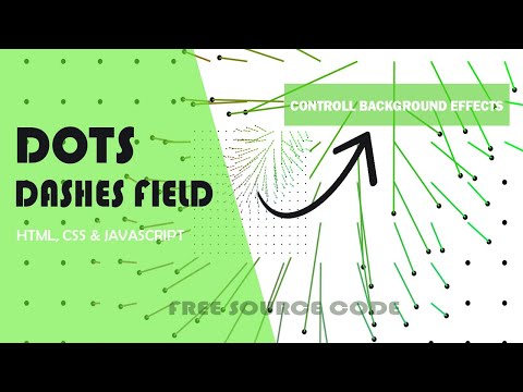 css background animation effects | Dots Dashes field