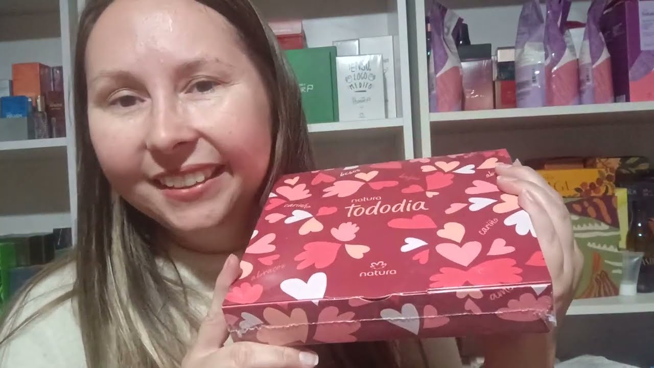 Abertura de caixa Natura ciclo 16/2025 outlet, natura Friday.