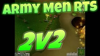Army Men RTS 2v2 Multiplayer Gameplay ► BACK ON THE HILL!