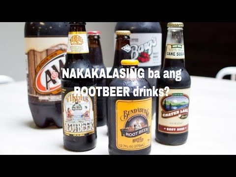 Nakakalasing ba ang root beer?