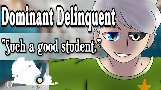 Dominant Delinquent Pins You Against The Wall M4F Bully X Nerd Listener Enemies To More??