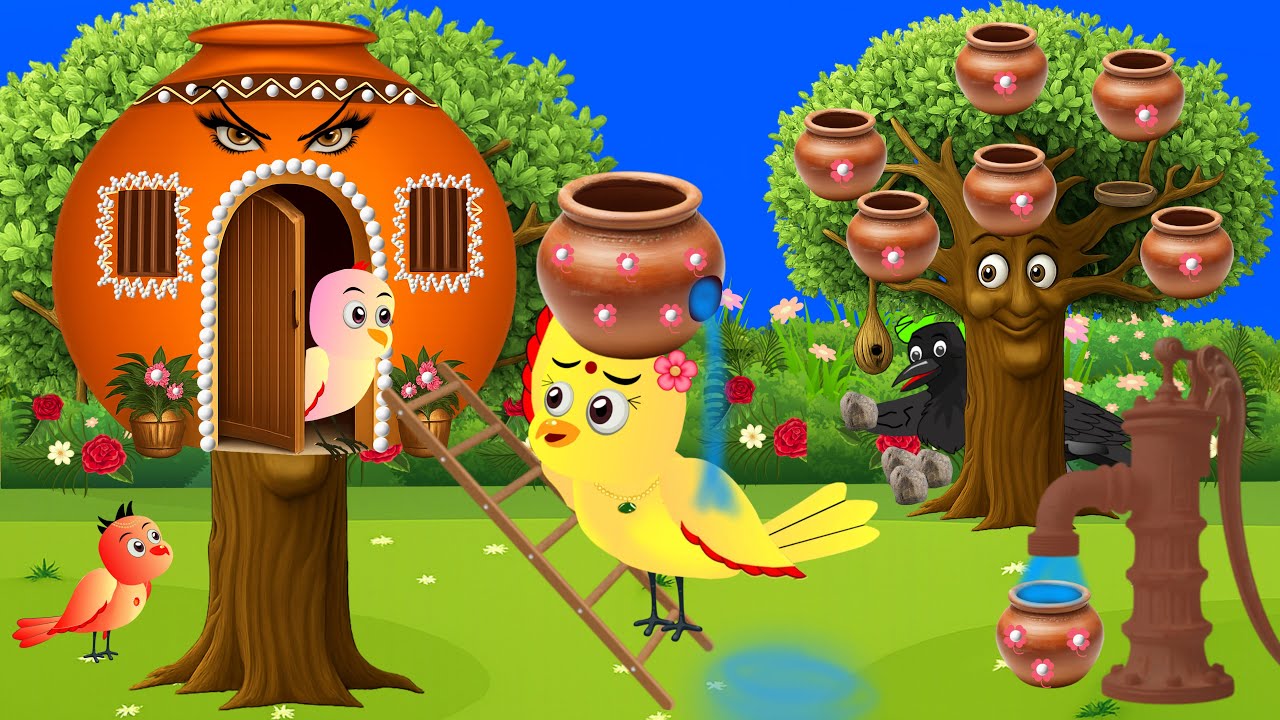 चिड़िया का जादुई मटका घर |Episode Rano | Chidiya Wala Cartoon | Tuni Acchi Cartoon | Chichu TV