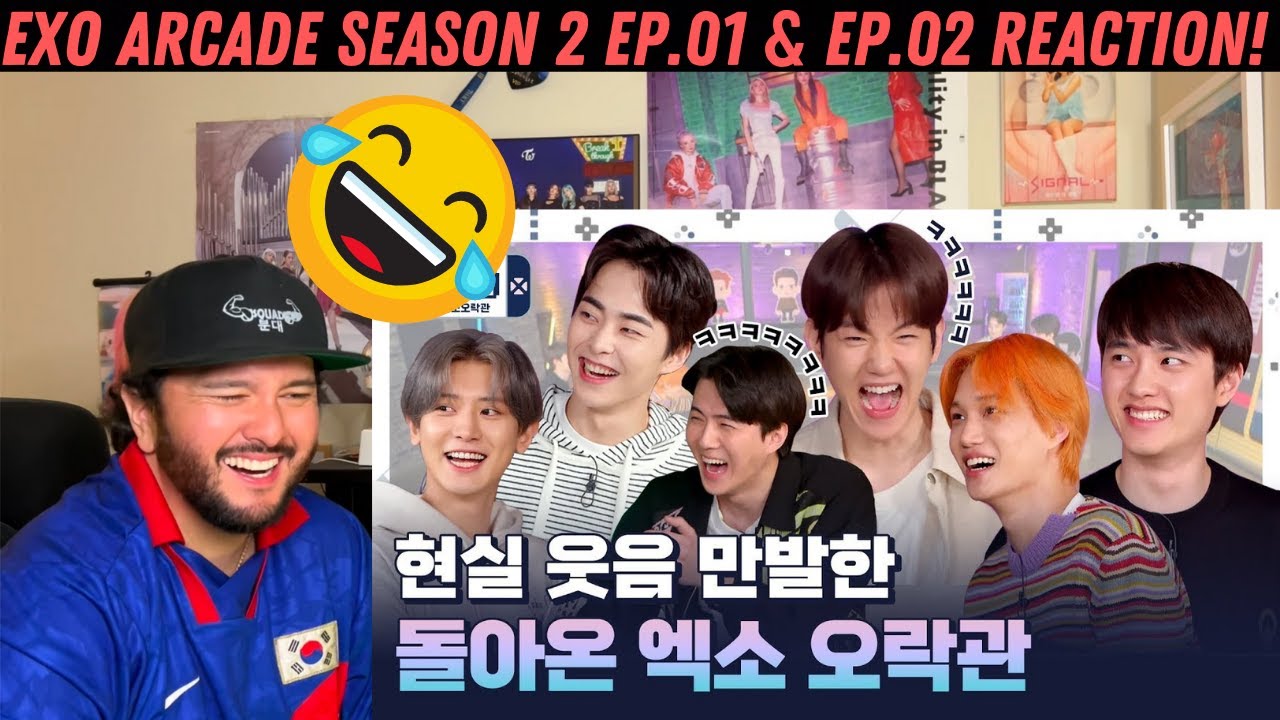 EXO Arcade Season 2 EP.01 & EP.02 Reaction! - YouTube