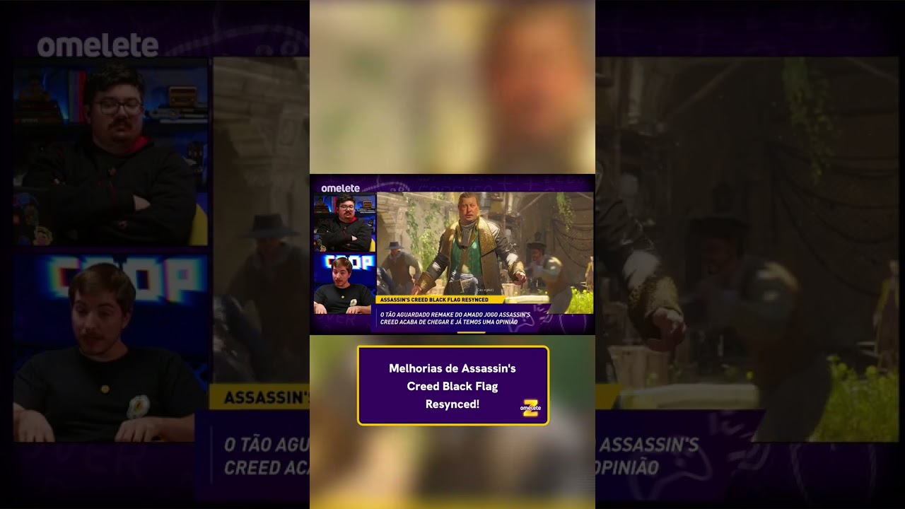 MELHORIAS EM ASSASSIN'S CREED BLACK FLAG RESYNCED!
