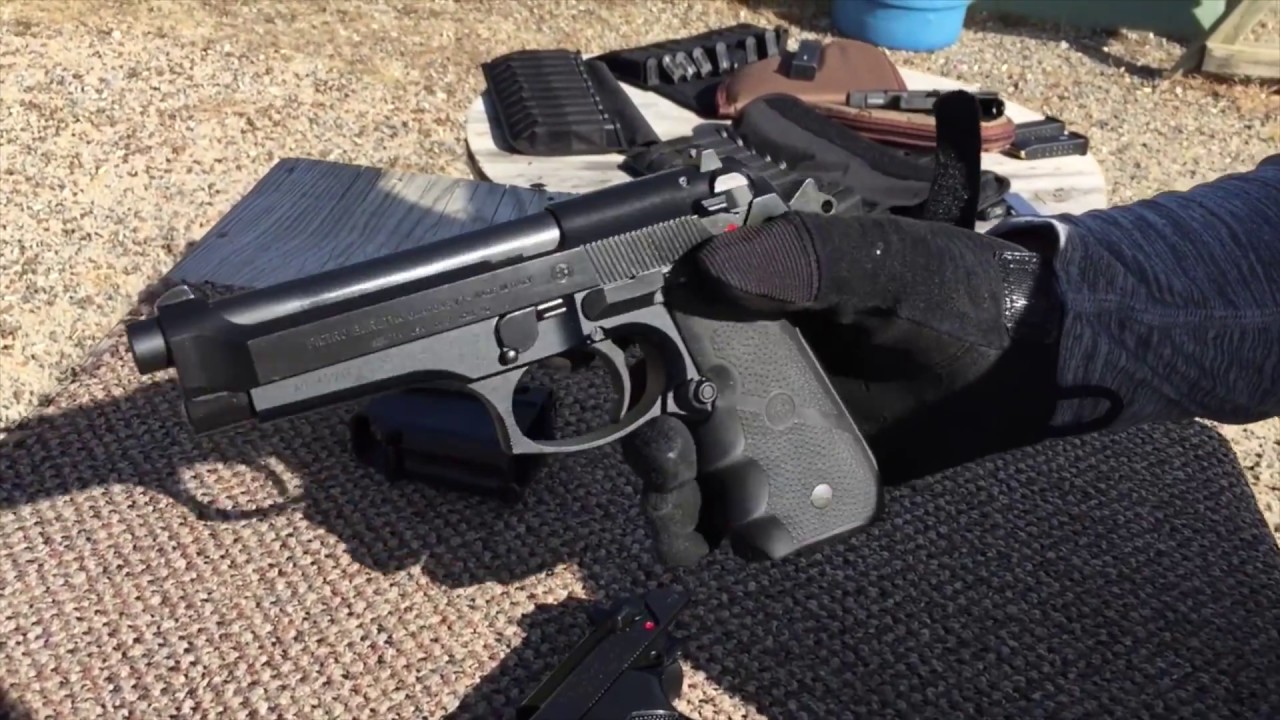BERETTA 92FS RANGE YouTube