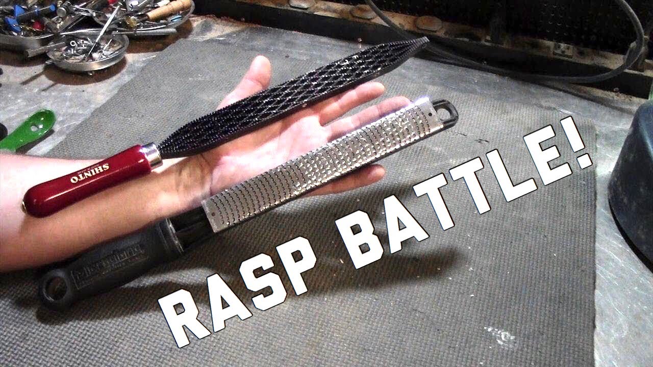 Rasp Battle: Shinto Rasp vs. Microplane Rasp - YouTube