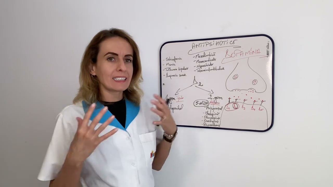 Antipsihoticele - mecanism de acțiune, reprezentanți, efecte adverse