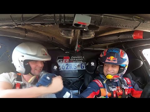 NOS SUBIMOS DE COPILOTO AL TOYOTA DEL GANADOR DE LA ETAPA 2 DEL DAKAR 2026