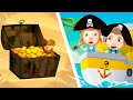 Children found a treasure map🌴☠️💎 Now we are Treasure Seekers🌴☠️💎 Pirate Treasure