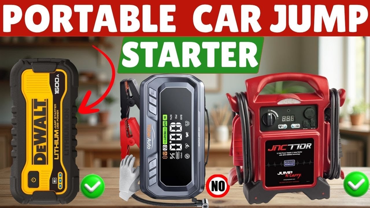 Top 6 Jump Starters of 2025 – Power, Safety & Performance Reviewed!