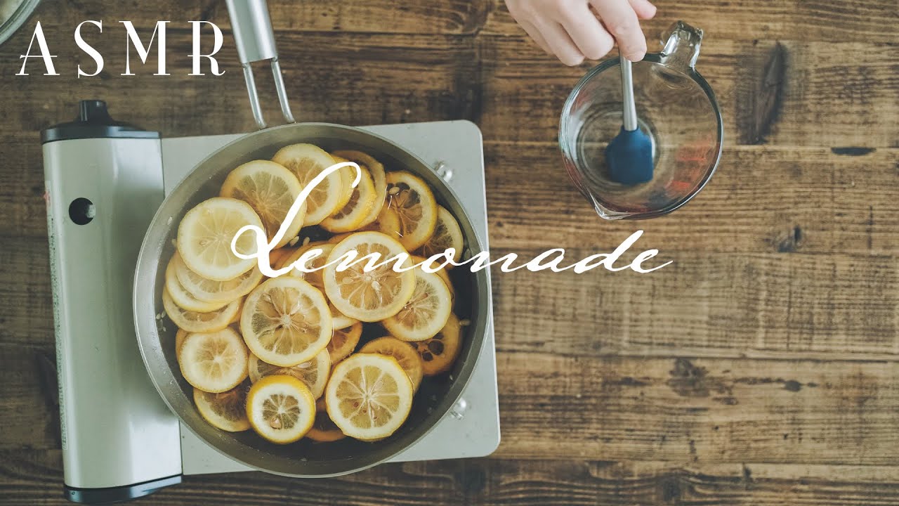 [ASMR] How to Make Lemonade