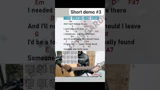 Short demo Part 3 #acousticguitarlessons #learntojam #musictutorial #chords