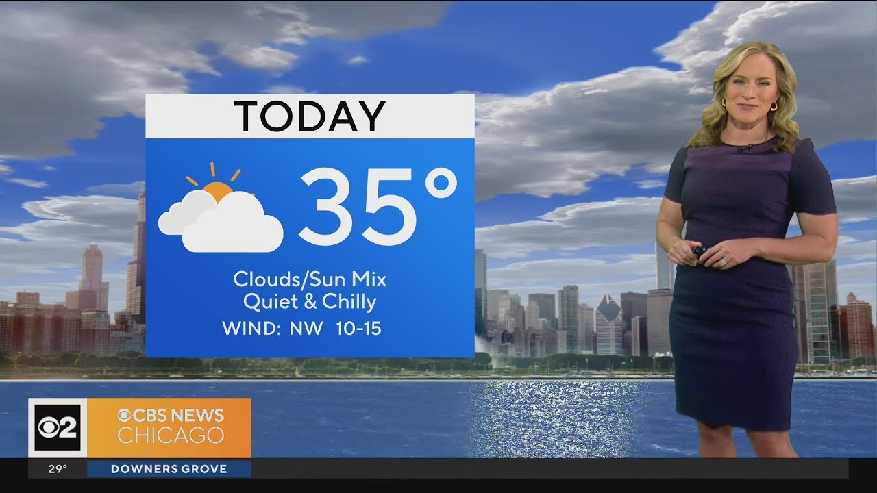 Chicago First Alert Weather: Quiet and chilly day ahead - YouTube