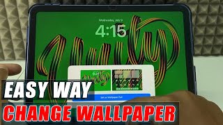 how to change your wallpaper on ipad?