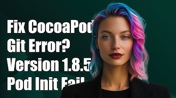 Fix CocoaPods Error: 