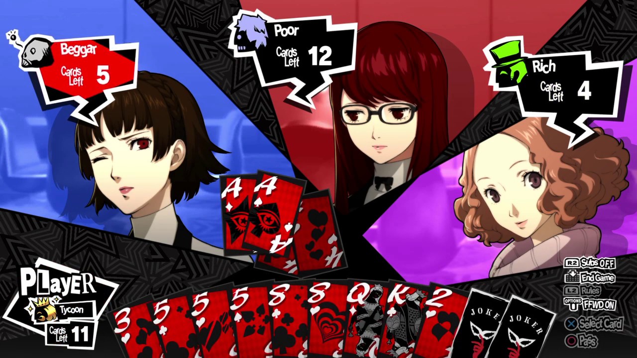 Persona 5 Royal but Makoto gets beaten by a Queen in Tycoon - YouTube